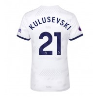 Fotbalové Dres Tottenham Hotspur Dejan Kulusevski #21 Dámské Domácí 2023-24 Krátký Rukáv